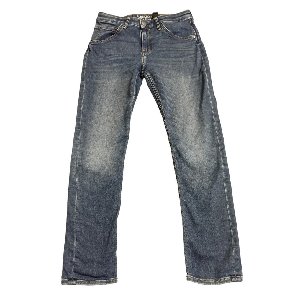 H&M &Denim Skinny Jeans Kids 12-13Y Blue Super Soft Stretch Medium Wash